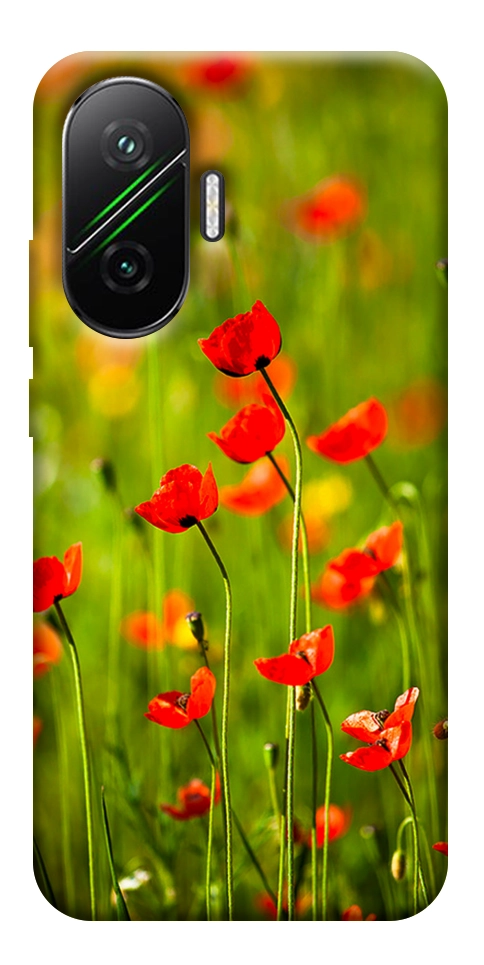 Чехол Маковое поле для Xiaomi Poco F7