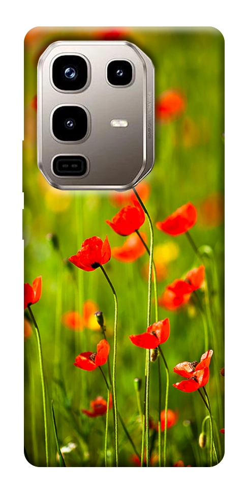 Чехол Маковое поле для Infinix Note 50 Pro 4G
