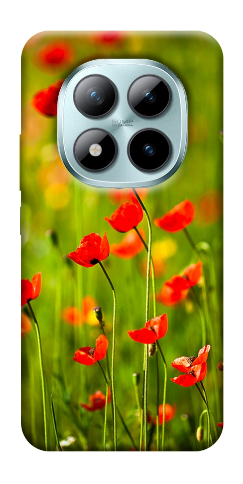 Чехол Маковое поле для Xiaomi Redmi Note 15 Pro 5G