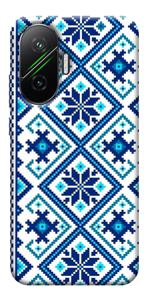 Чехол Синя вишиванка для Xiaomi Poco F7