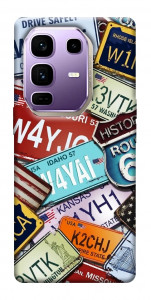 Чехол License plate для Infinix Note 50 Pro+