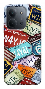 Чехол License plate для Xiaomi Redmi 15C (Europe version)