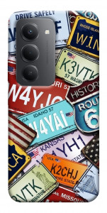 Чехол License plate для Xiaomi Redmi 15 (Europe version)
