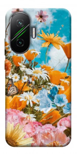 Чехол Летние цветы для Xiaomi Poco F7