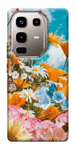 Чехол Летние цветы для Infinix Note 50 Pro 4G