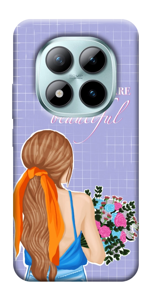 Чехол You are beautiful для Xiaomi Redmi Note 15 Pro 5G