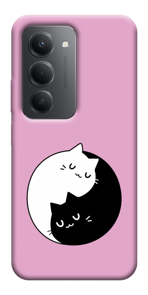 Чехол Коты инь-янь для Xiaomi Redmi 15 (Europe version)