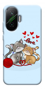 Чехол Два кота Love для Xiaomi Poco F7