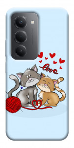 Чехол Два кота Love для Xiaomi Redmi 15 (Europe version)