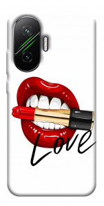 Чехол Красные губы для Xiaomi Poco F7