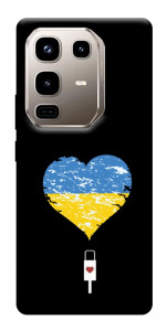 Чехол З Україною в серці для Infinix Note 50 Pro 4G