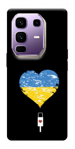 Чехол З Україною в серці для Infinix Note 50 Pro+