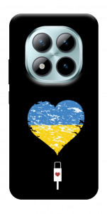 Чехол З Україною в серці для Xiaomi Redmi Note 15 Pro 5G