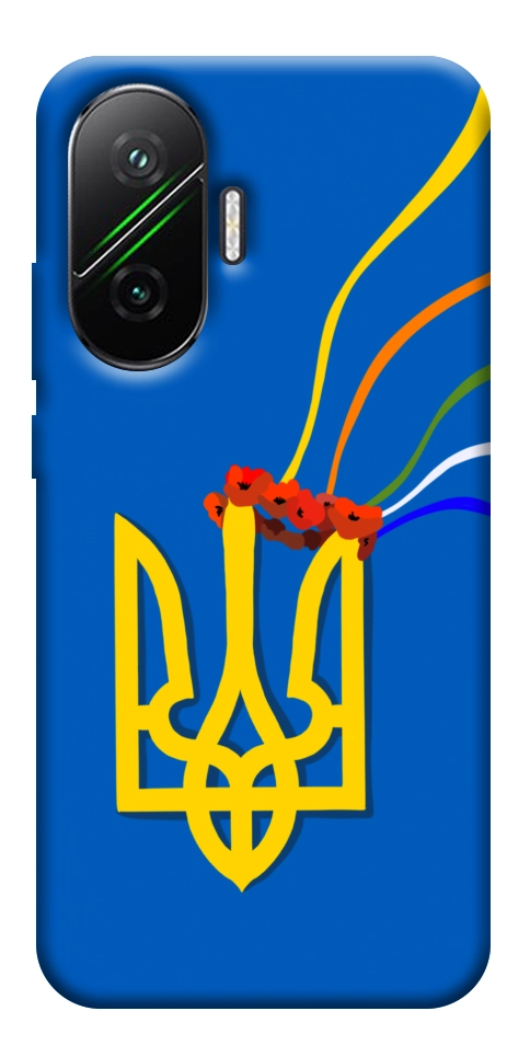 Чехол Квітучий герб для Xiaomi Poco F7