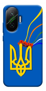 Чехол Квітучий герб для Xiaomi Poco F7