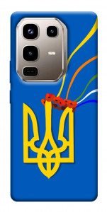 Чехол Квітучий герб для Infinix Note 50 Pro 4G