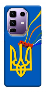 Чехол Квітучий герб для Infinix Note 50 Pro+
