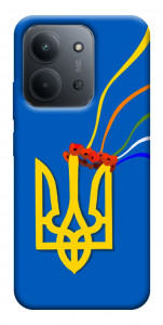 Чехол Квітучий герб для Xiaomi Redmi 15C (Europe version)