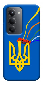 Чехол Квітучий герб для Xiaomi Redmi 15 (Europe version)