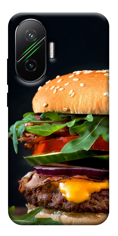 Чехол Бургер для Xiaomi Poco F7