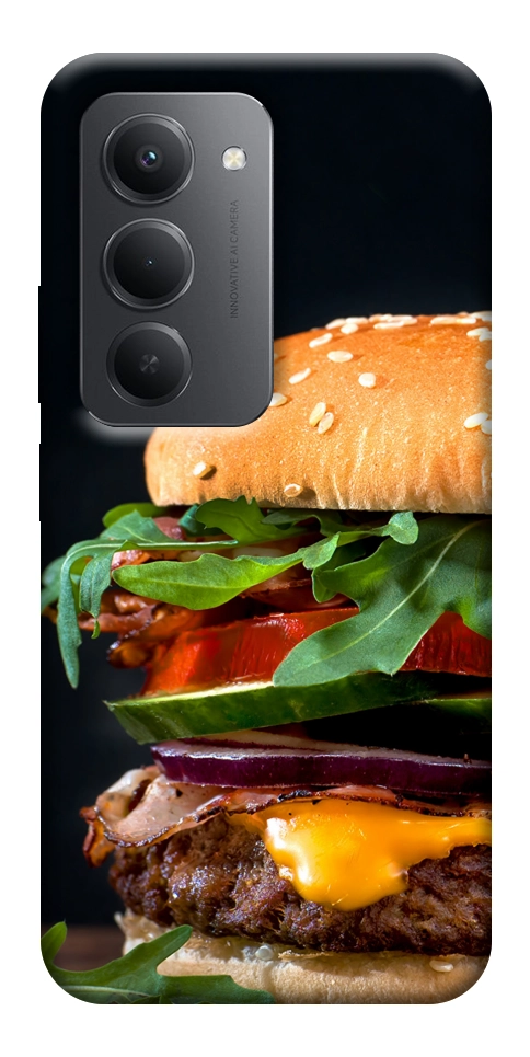 Чехол Бургер для Xiaomi Redmi 15 (Europe version)