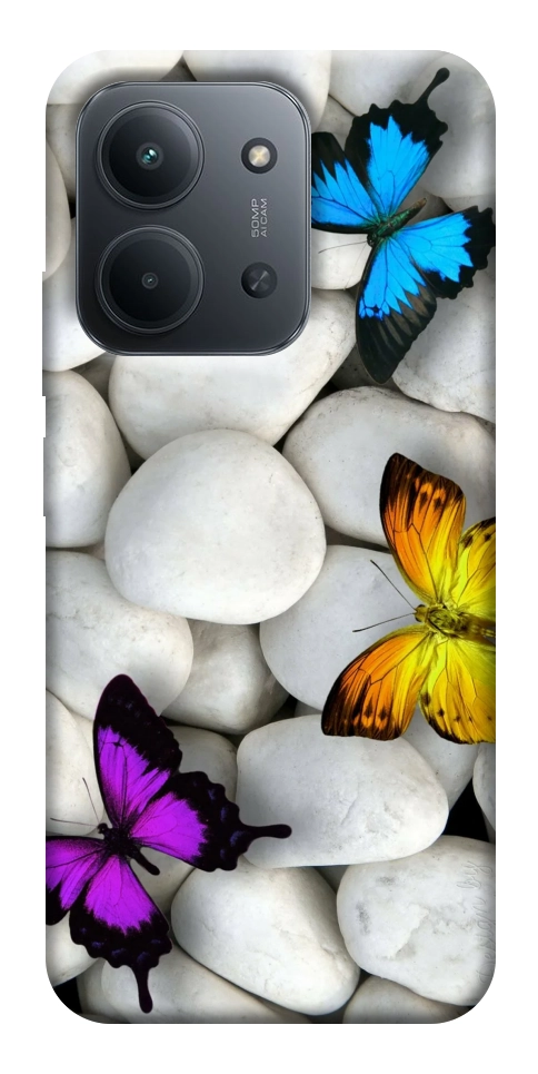 Чехол Butterflies для Xiaomi Redmi 15C (Europe version)