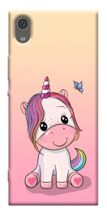 Чехол Сute unicorn для Sony Xperia XA1