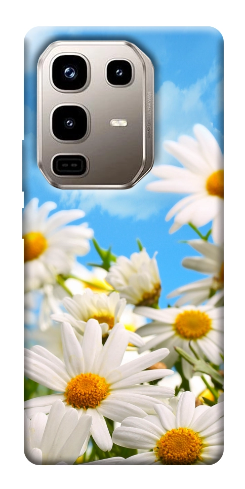 Чехол Ромашковое поле для Infinix Note 50 Pro 4G