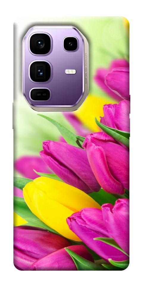 Чехол Красочные тюльпаны для Infinix Note 50 Pro+