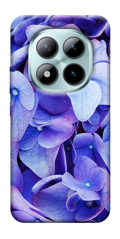 Чехол Гортензия для Xiaomi Redmi Note 15 Pro+ 5G