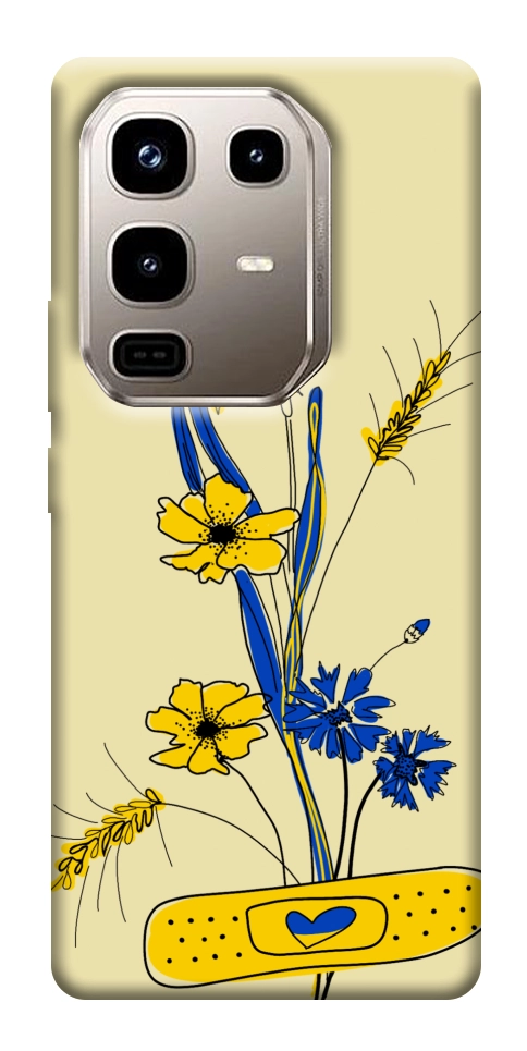 Чехол Українські квіточки для Infinix Note 50 Pro 4G