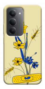 Чехол Українські квіточки для Xiaomi Redmi 15 (Europe version)