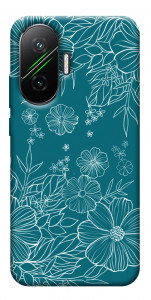 Чехол Botanical illustration для Xiaomi Poco F7