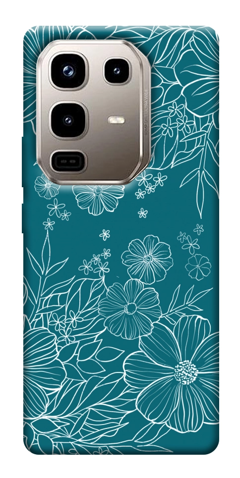 Чехол Botanical illustration для Infinix Note 50 Pro 4G