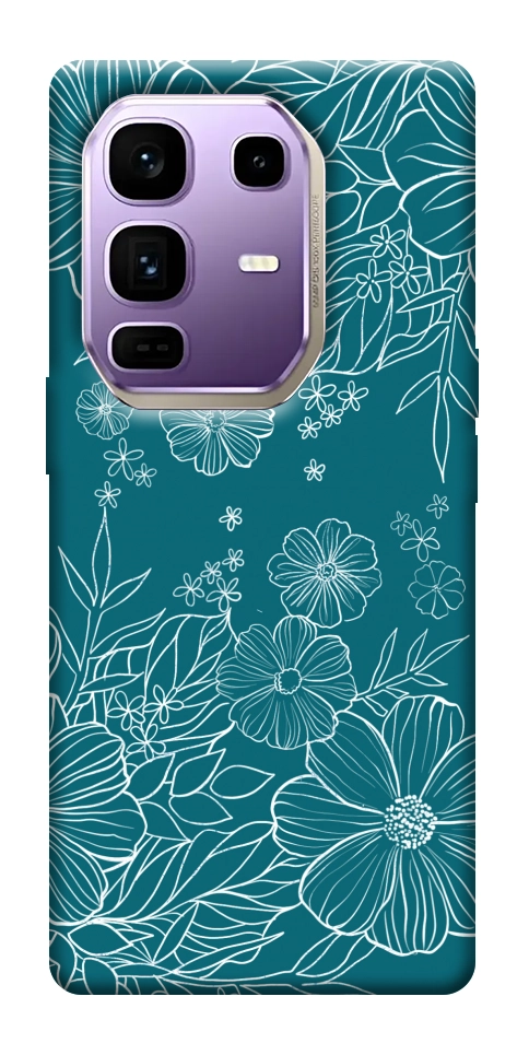 Чехол Botanical illustration для Infinix Note 50 Pro+