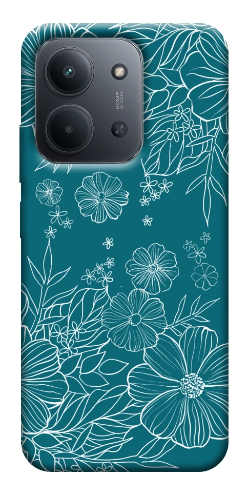 Чехол Botanical illustration для Xiaomi Redmi 15C (Europe version)