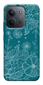 Чехол Botanical illustration для Xiaomi Redmi 15C (Europe version)