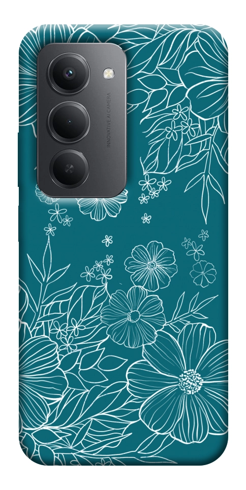 Чехол Botanical illustration для Xiaomi Redmi 15 (Europe version)