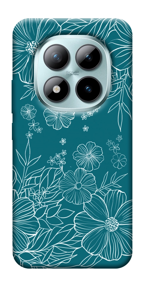 Чехол Botanical illustration для Xiaomi Redmi Note 15 Pro 5G