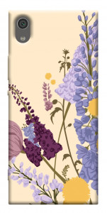 Чехол Flowers art для Sony Xperia XA1