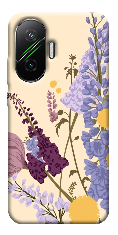Чехол Flowers art для Xiaomi Poco F7