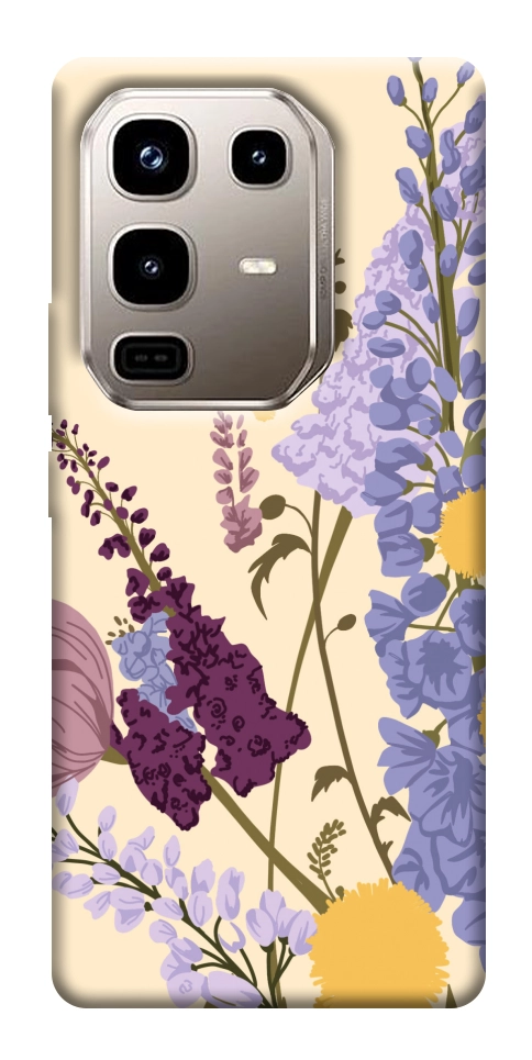 Чехол Flowers art для Infinix Note 50 Pro 4G