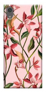 Чехол Floral motifs для Sony Xperia XA1
