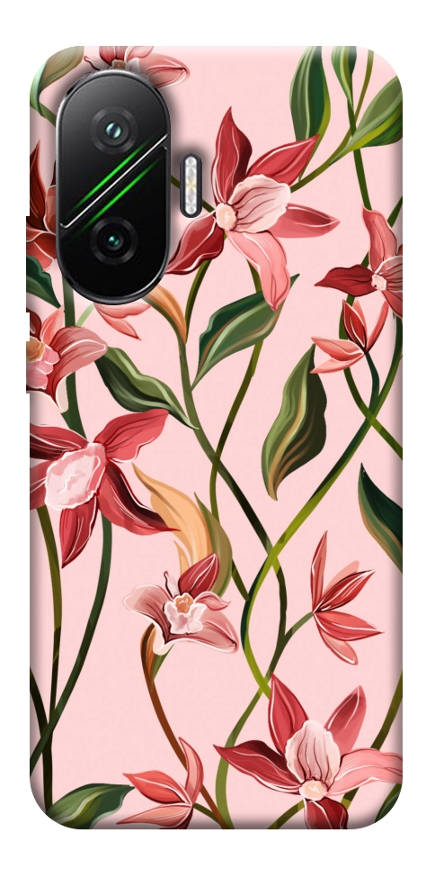 Чехол Floral motifs для Xiaomi Poco F7