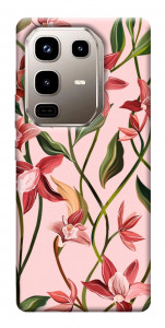 Чехол Floral motifs для Infinix Note 50 Pro 4G