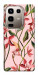 Чехол Floral motifs для Infinix Note 50 Pro 4G