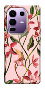 Чехол Floral motifs для Infinix Note 50 Pro+