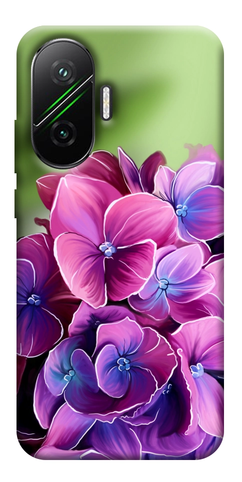 Чехол Кружевная гортензия для Xiaomi Poco F7