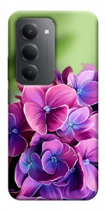Чехол Кружевная гортензия для Xiaomi Redmi 15 (Europe version)