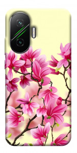 Чехол Цветы сакуры для Xiaomi Poco F7